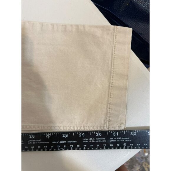 LOGG by H&M Sz 12 Lightweight Beachy Pants Khakis Coastal - Picture 6 of 10